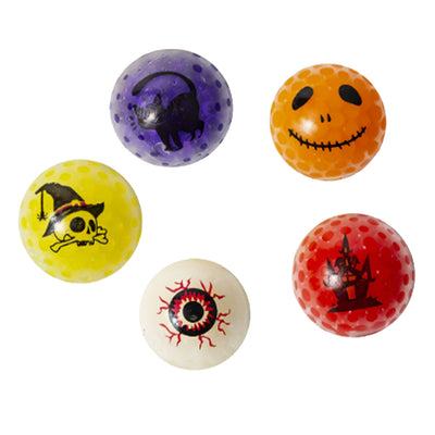 Halloween Ball Squishy with Beads