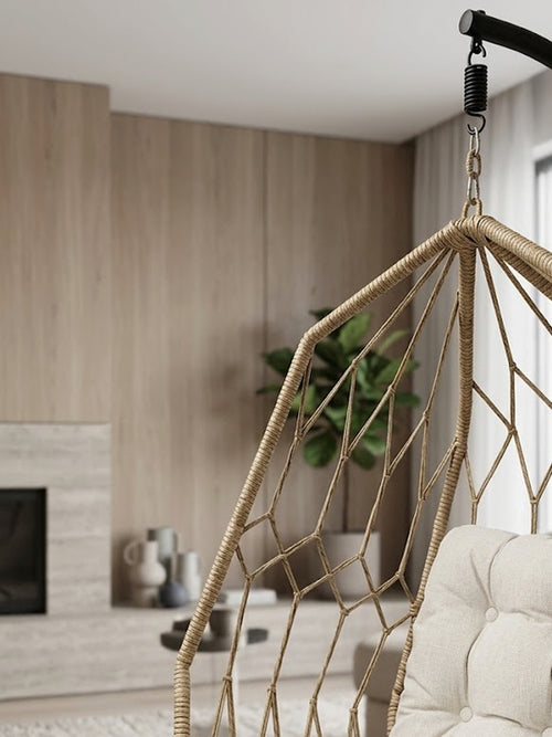Wicker Diamond Swing