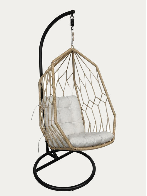 Wicker Diamond Swing