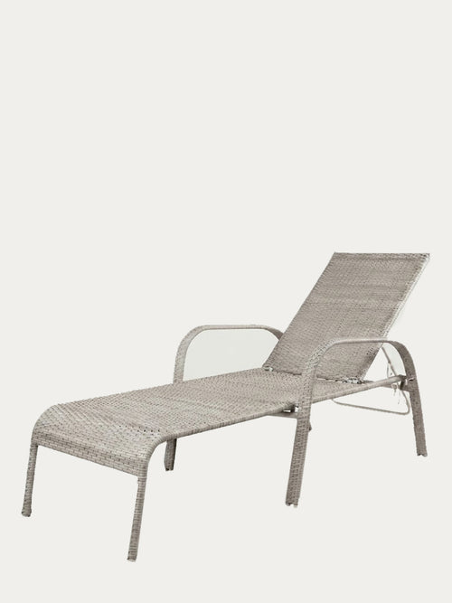 Wicker Sun Lounger